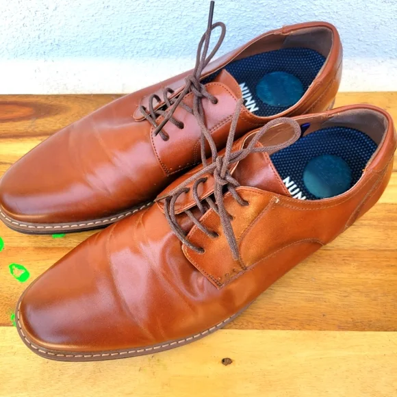 Nunn Bush Since Calderone Plain Toe Oxford Men's Shoes Size 12 - Picture 13 of 16